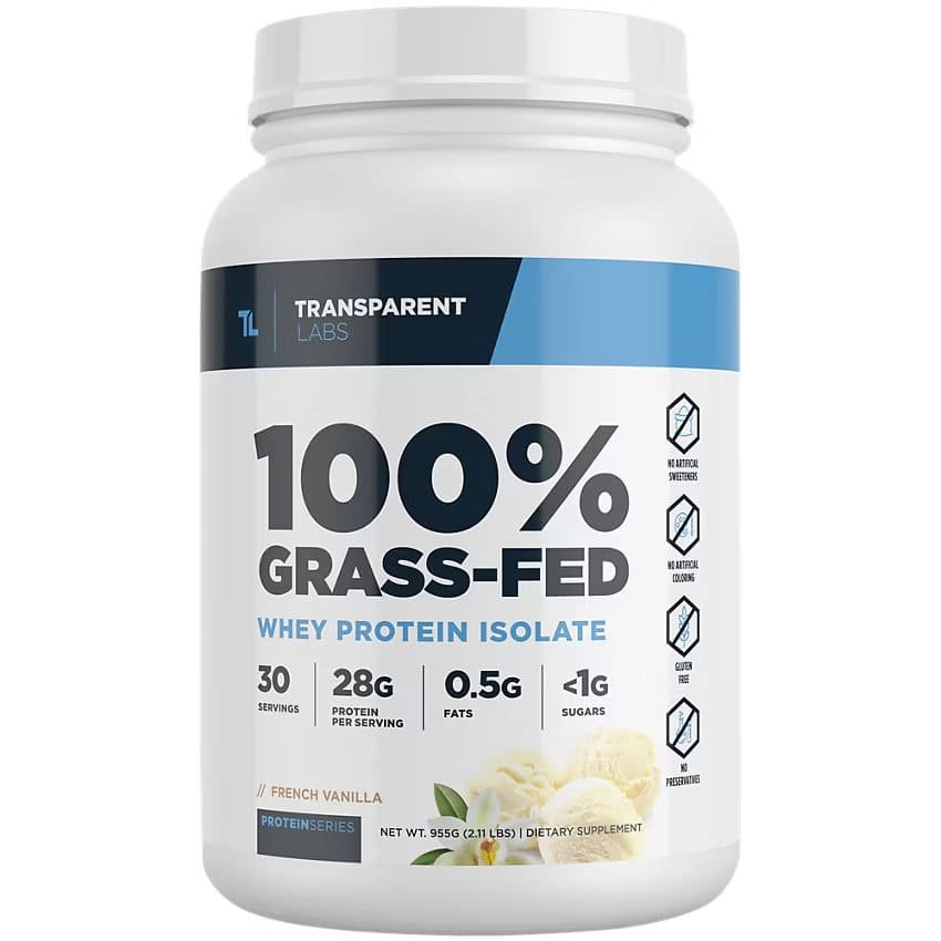 httpsthevitashope.comwp-contentuploads2025072274561_01-3.jpg 100% Grass-Fed Whey Protein Isolate Powder – French Vanilla (2.11 lbs./30 Servings) - Image 1